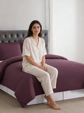 Truly Soft Everyday Duvet Set 3 Piece, Full/Queen